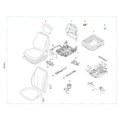Seat Assembly for Wacker TH408