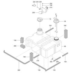 Fuel Tank Assembly for TH412
