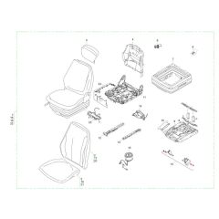 Seat Assembly for Wacker TH412