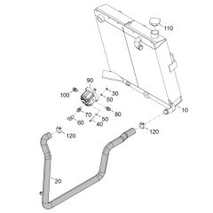 Combi-Cooler for Wacker TH412