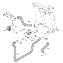 Combi-Cooler for Wacker TH412