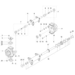 Steering Cylinder for Wacker TH412e