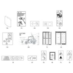 Wacker TH412e Decals