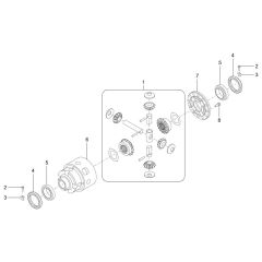 Differential Assembly for TH625