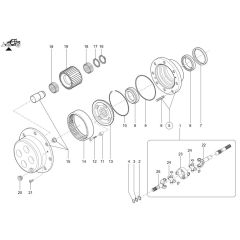 Wheel Hub for Wacker TH730