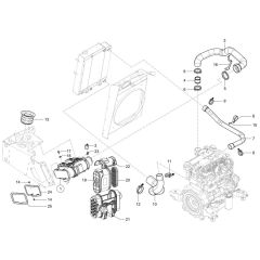 Air Cleaner for Wacker TH730