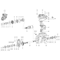 Gearbox Assembly for Wacker TH730