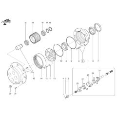 Wheel Hub for Wacker TH735