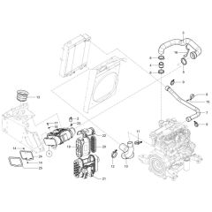 Air Cleaner for Wacker TH735