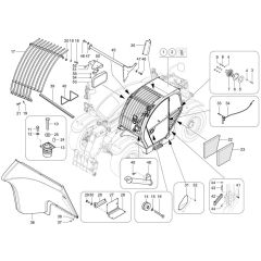 Cabin Assembly for Wacker TH735