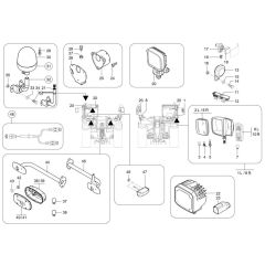 Lighting Assembly for Wacker TH735