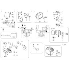 Lighting Assembly for Wacker TH740