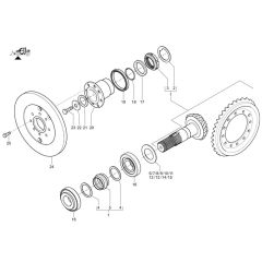 Angle Drive for Wacker TH740