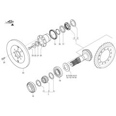 Angle Drive for Wacker TH740