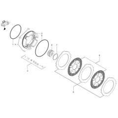 Brake Assembly for Wacker TH744