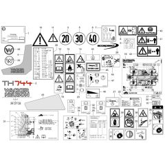 Wacker TH744 Tools