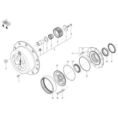 Wheel Hub Assembly for TH744