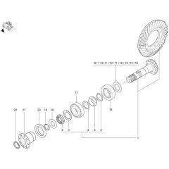 Angle Drive for Wacker TH755