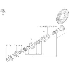 Angle Drive Assembly for TH755