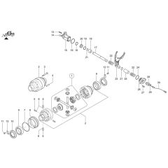 Front Differential for Wacker TH755