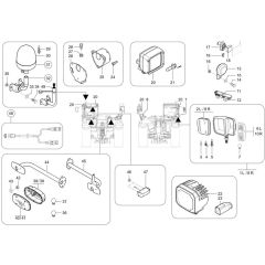 Lighting Assembly for Wacker TH755
