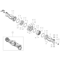 Axle Tube Rear Assembly