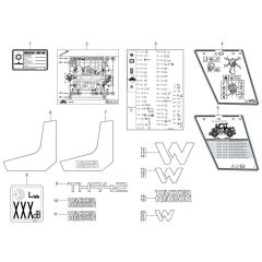 Wacker TH942 Decals