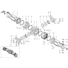 Axle Tube Rear Assembly