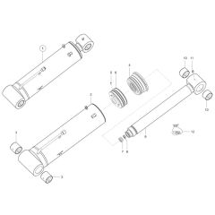 Tilt Ram Assembly for TH955