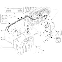Fuel System for Wacker TH955