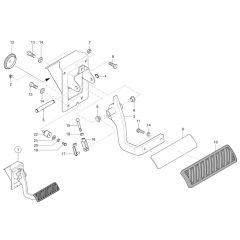 Brake Pedal Assembly for TH955