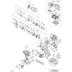 Main Assembly for Hikoki WR18DBDL