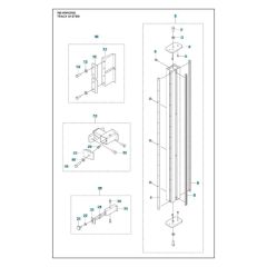 Track Assembly for WS 442 HF