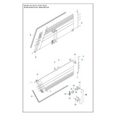 Blade Guard Assembly for WS 442 HF