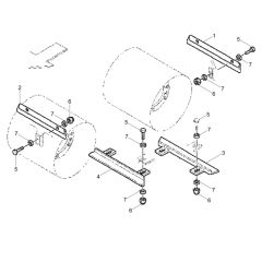 Scraper Assembly for Wacker RD10 Roller