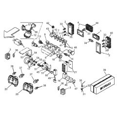 Light Assembly for Wacker RD10 Roller