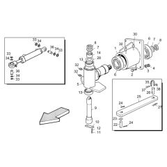 Articulated Joint Assembly for Wacker RD15 Roller