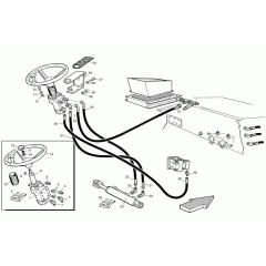 Steering Assembly for Wacker RD25 Roller