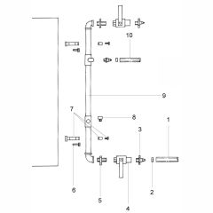 Water System Assembly for Altrad Belle Claymore Floor Saw