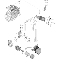 Air Inlet System Assembly for Atlas Copco XATS 138 Kd Compressors (from s/n APP999999 onwards)