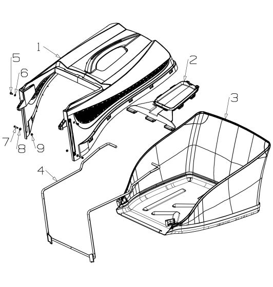 Catcher Assembly for Masport 800ST