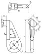 Grade 80 GT Cobra Container Right-Hand Lifting Lug