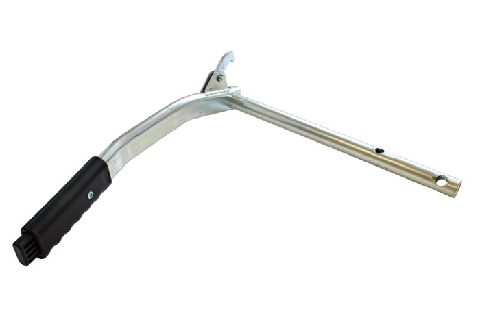 Angled Lifting Lever Assembly for Husqvarna R322T AWD Ride-On Mower - OEM No. 590 88 06-02