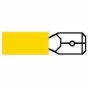 Yellow Pre-Insulated Blade Terminals - 6.30mm (Pack of 1000) - 3-001-28