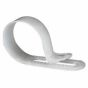 White Nylon P Cable Clips for 6-9mm diameter cable (Pack of 1000) - 3-002-72