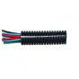Black Polypropylene Deep-Section Convoluted Split Tubing - 29NW x 25m - 0-328-29