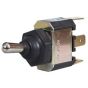 Splashproof On/Off/On Toggle Switch c/w Gaiter - 10A at 28V - Ea - 0-349-40