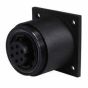3 Pin Waterproof Plastic Bulkhead Socket - 10A - Each - 0-463-69