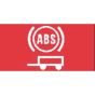 Red Trailer ABS Warning Rocker Switch Lens - bottom half - Each - 5-792-31