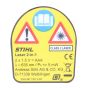 Warning pictogram laser 2-in-1 for Stihl  MS71 Chainsaws -0000 967 7307